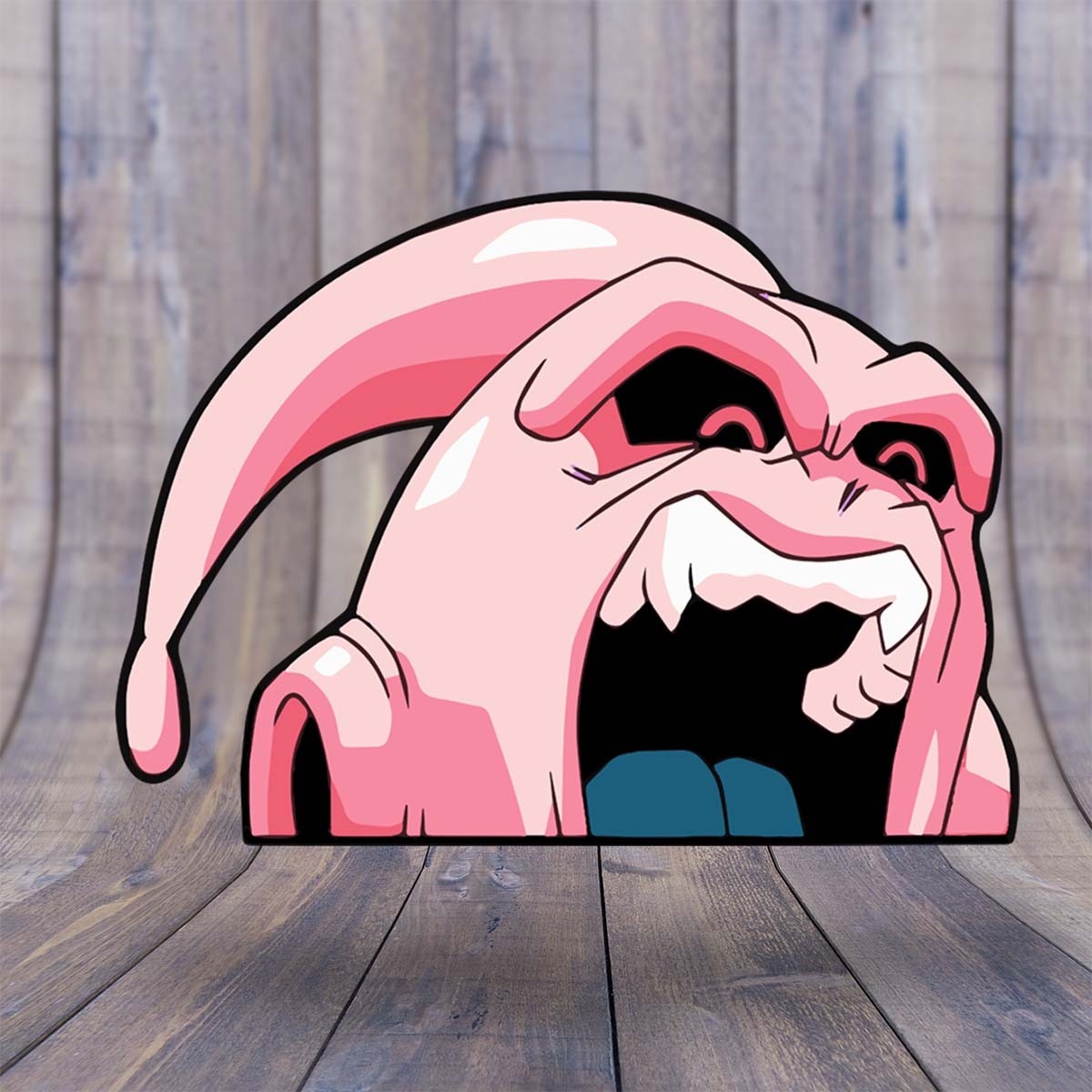 Majin Buu Peeker Sticker Dragon Ball Car Decal Anime Vinyl 3–7″ Wide Made in USA