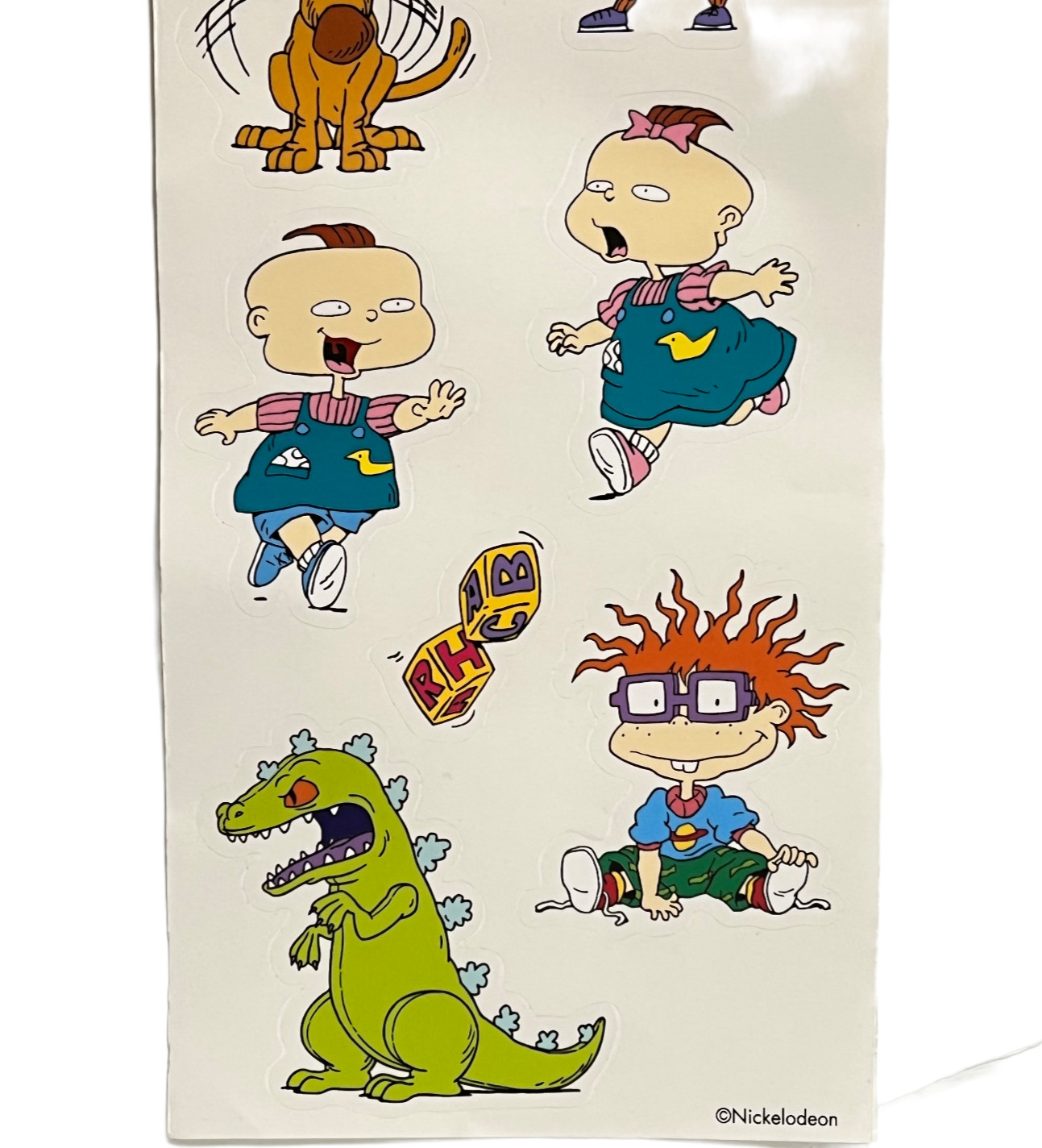 Nickelodeon 10 Wall Decals Removable Tommy Chuckie Angela Lil Phil Dil 3-4″ Tall