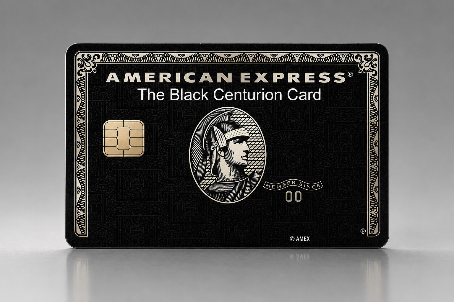 American Express Black Centurion Luxury Card Debit Card Credit Card Skin