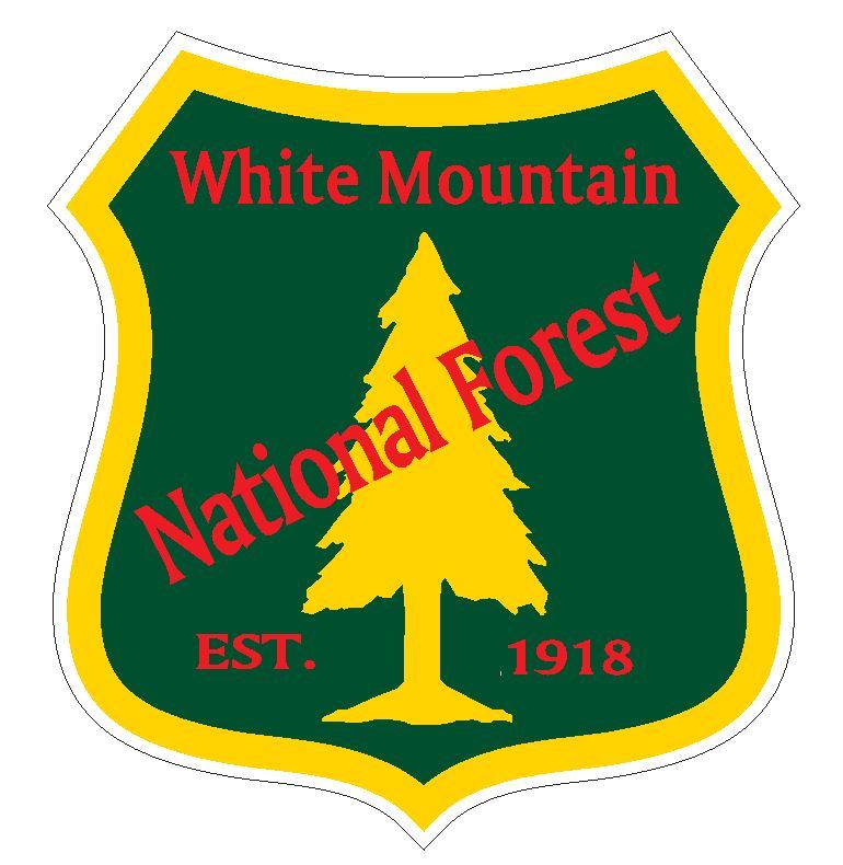 White Mountain National Forest Sticker R3329 YOU CHOOSE SIZE