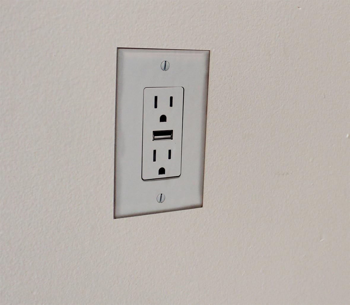 25 Pack Fake Outlet Stickers for Pranks, Glossy Waterproof Variety Sheet