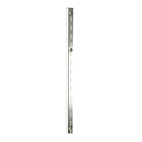 Econoco SS12/48 Satin Zinc 1/2″ Slots on 1″ Center Slotted Standard (Pack of 10)