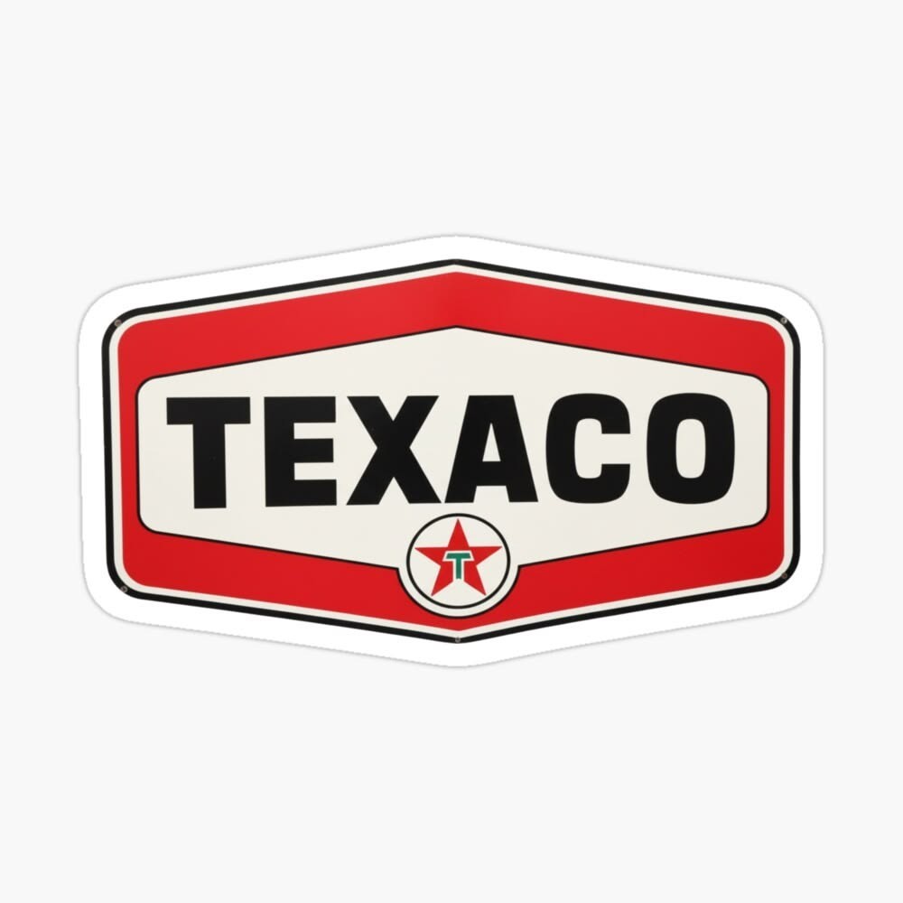 Texaco Logo Sticker Decal Car Truck Mirror Cup Windshield Locker Logo Store