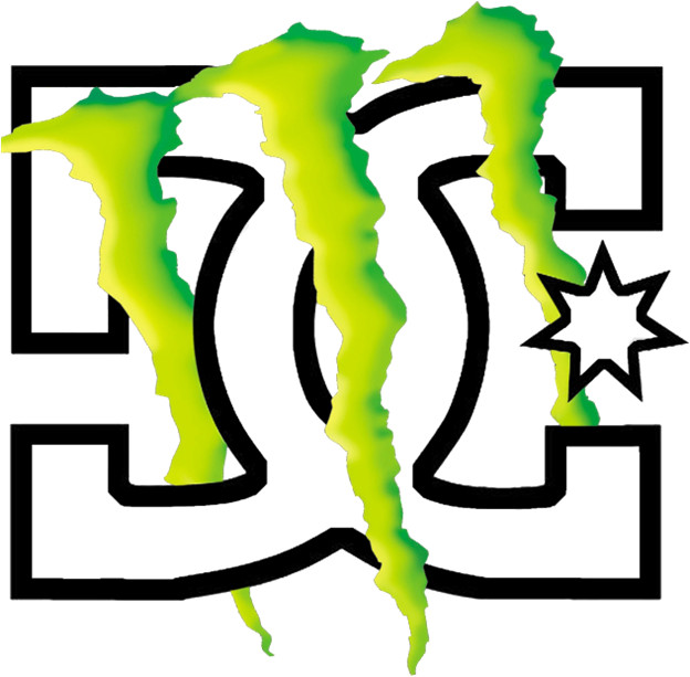 Monster DC, Racing Sticker Vinyl Die Cut Sticker