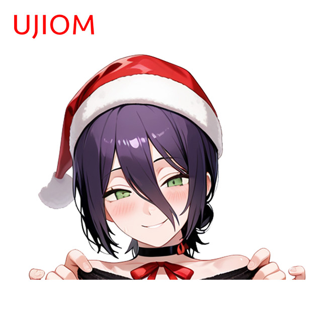 UJIOM 5.1″ Reze Anime Car Sticker Interesting Creative Water Bottle Decals