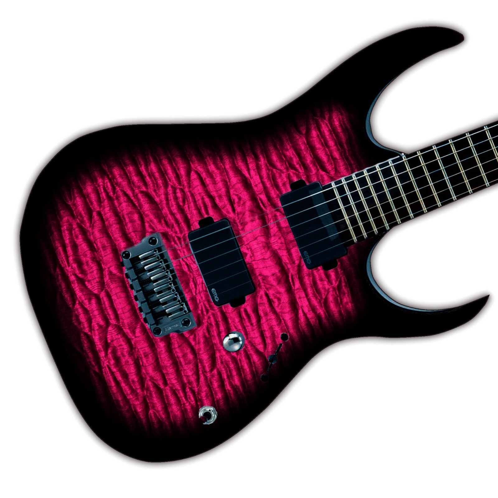 Guitar Vinyl Wrap Sticker Skins Hot Lips Burst- Choice of 4 Body Shapes GS222