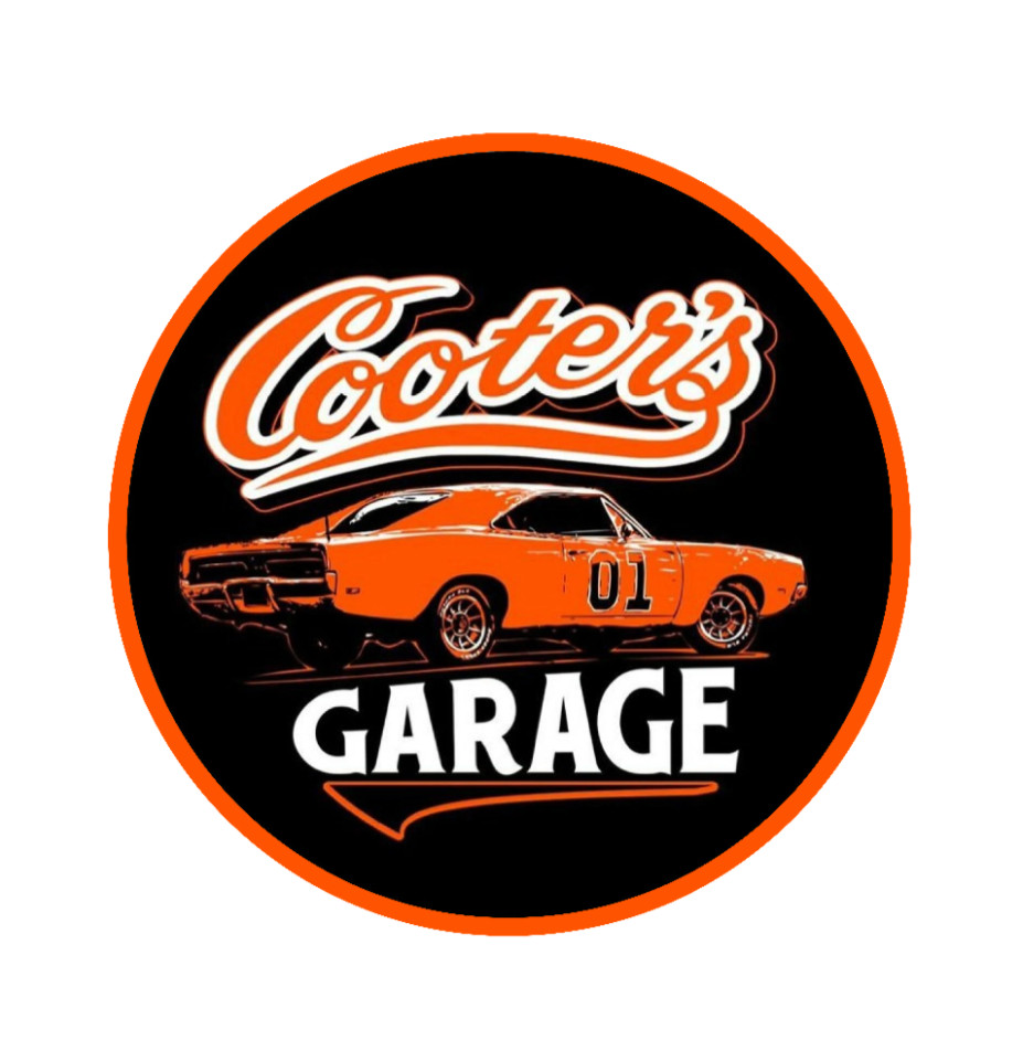 Dukes of Hazzard (Cooter’s Garage) 4″ Vinyl Decal Sticker Truck Cooler Laptop 25