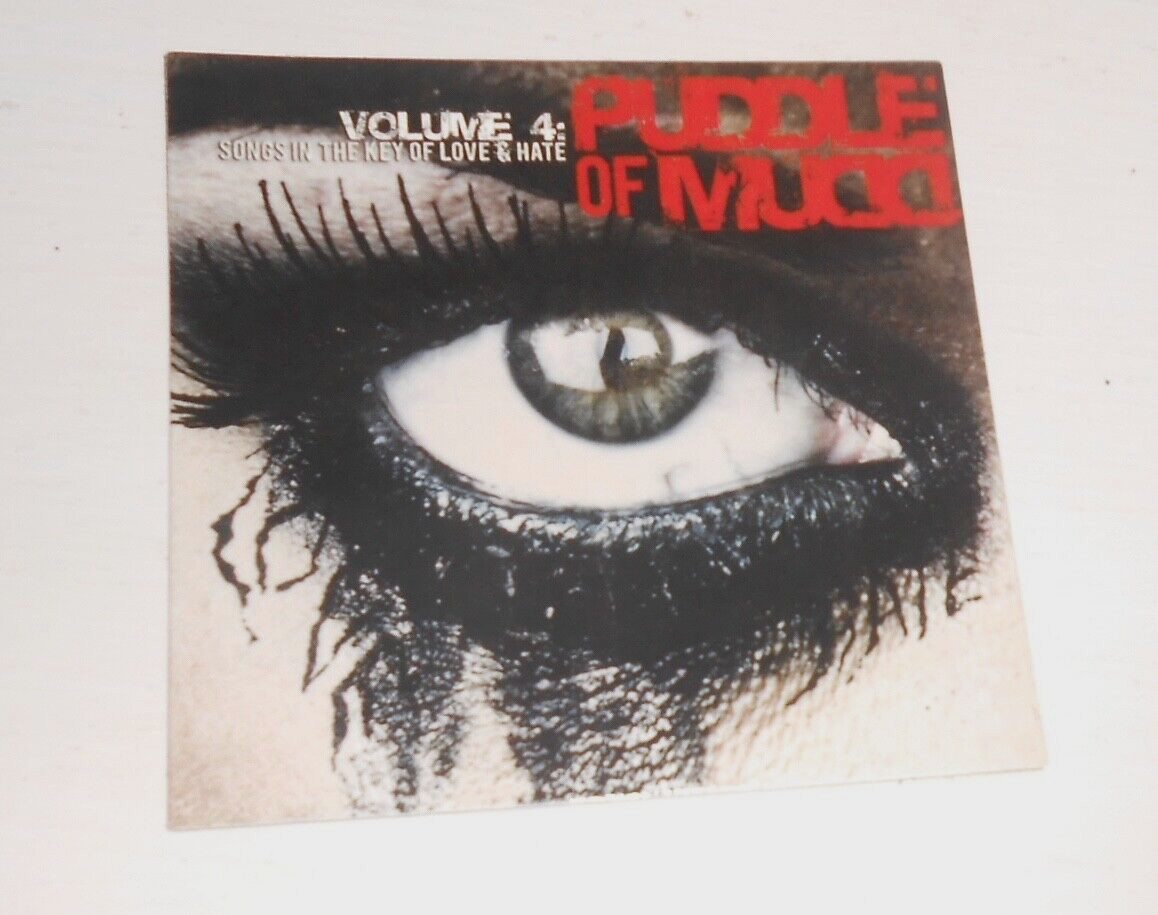 Puddle of Mudd Sticker Promo (square) 3.5×3.5 Volume 4 RARE