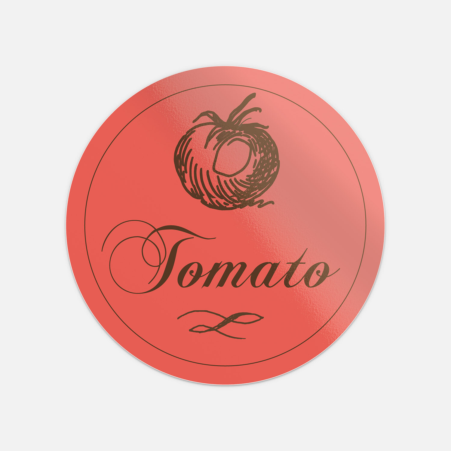 Tomato Product Vinyl Sticker Decal
