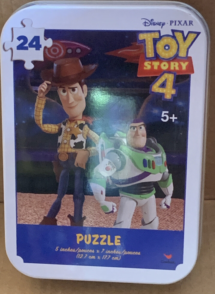 Disney Toy Story 4 350 Sticker Book And 48 Pc Puzzle (5×7) Great Christmas Gift