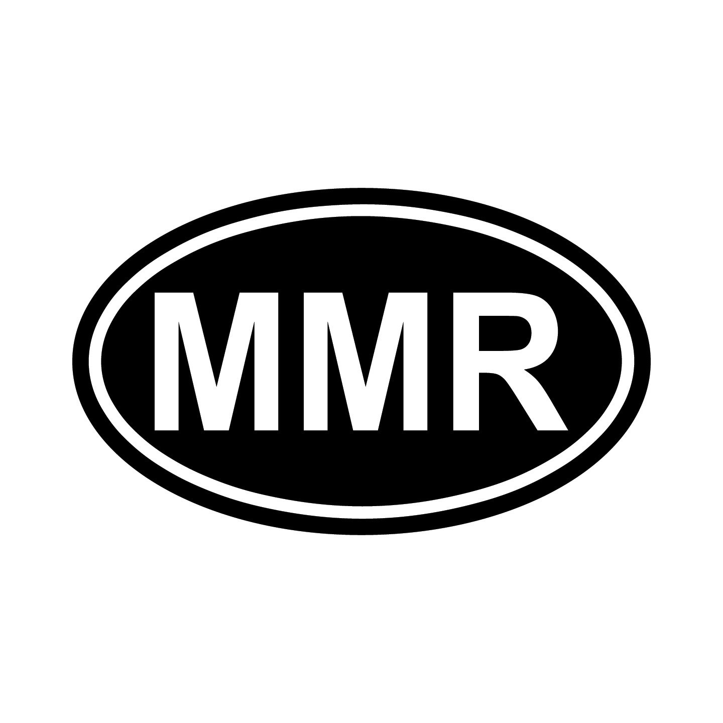 Myanmar MMR Oval Country Code Vinyl Decal Sticker for Car Window Laptop & Gifts