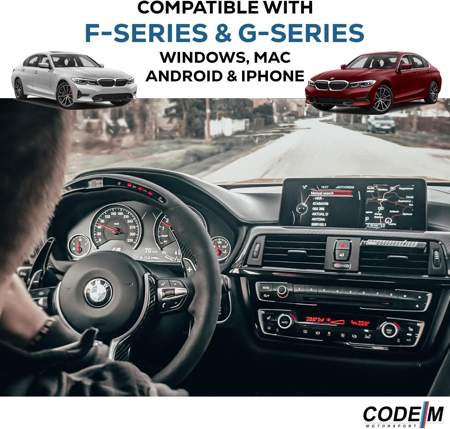3-in-1 OBD2 to Ethernet Cable for BMW | USB-C & USB A Adapter | Coding Tool for