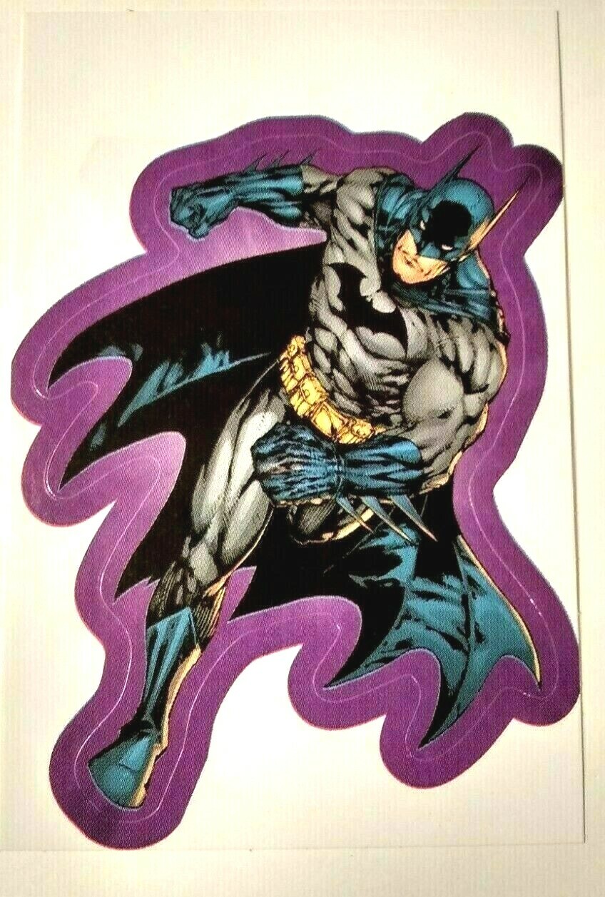 Batman Official DC Justice League A&A Vending Sticker Decal