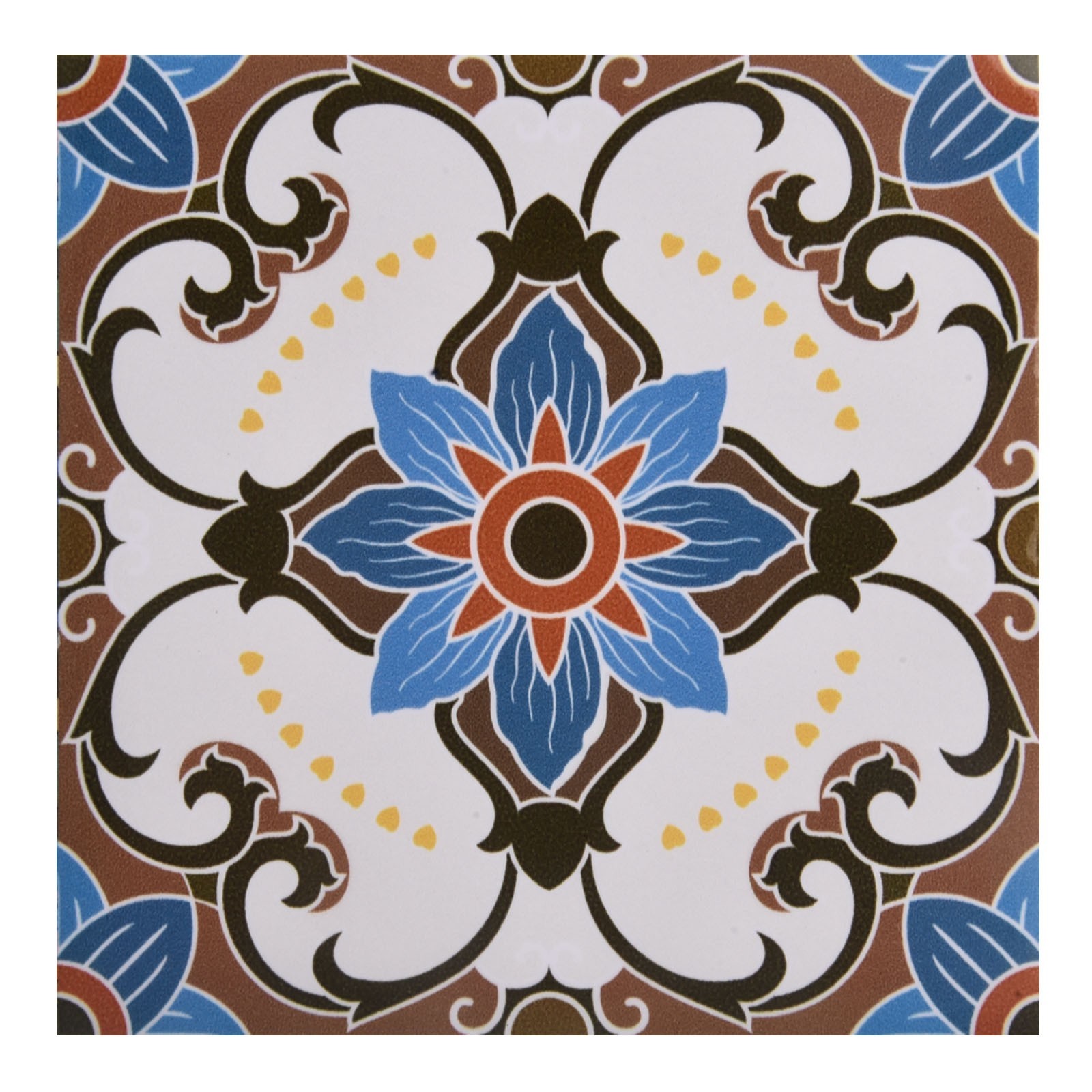 for TILE Stickers 24pcs/Set Vintage/Retro Waterproof 10*10cm Kitchen Decor