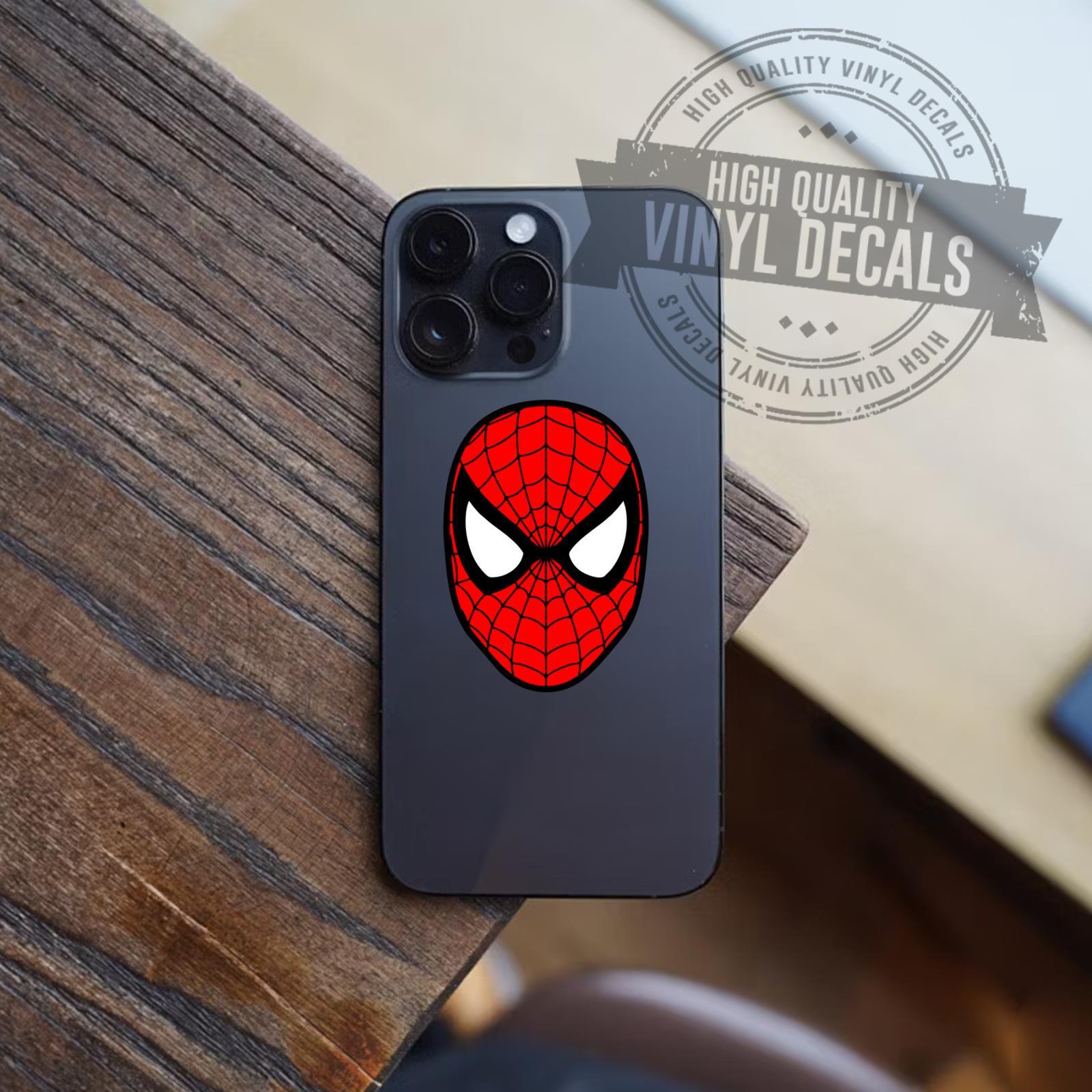Spider-Man Cartoon Superheroe A4 High Quality Printed Vinyl Decal Sticker Kit