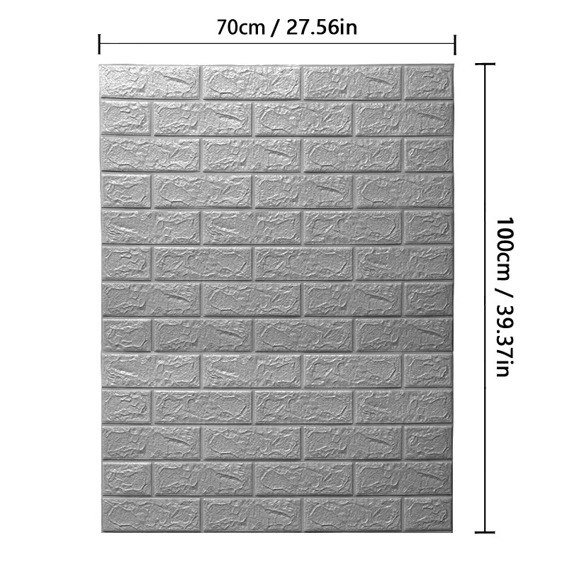 70Cmx1/2/3/5/10M Kitchen PVC Decoration Bedroom Living Room Waterproof Wall Stic