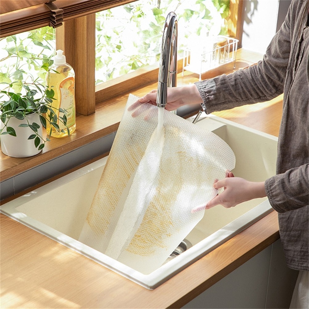 50x150cm Kitchen Transparent Sticker Cupboard Drawer Waterproof Dustproof Mat