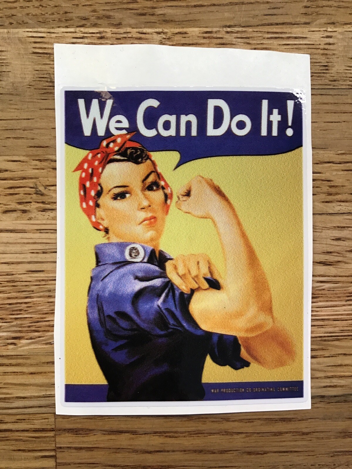 Vintage Working Girl «We Can Do It » – Sticker Decal MM4 1560