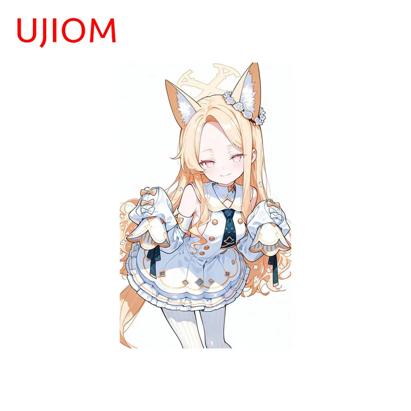 UJIOM Blue Archive Yurizono Seia Wall Sticker Design Unique Decal Nursery Room
