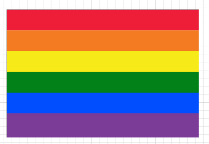 Pride Rainbow Flag Sticker