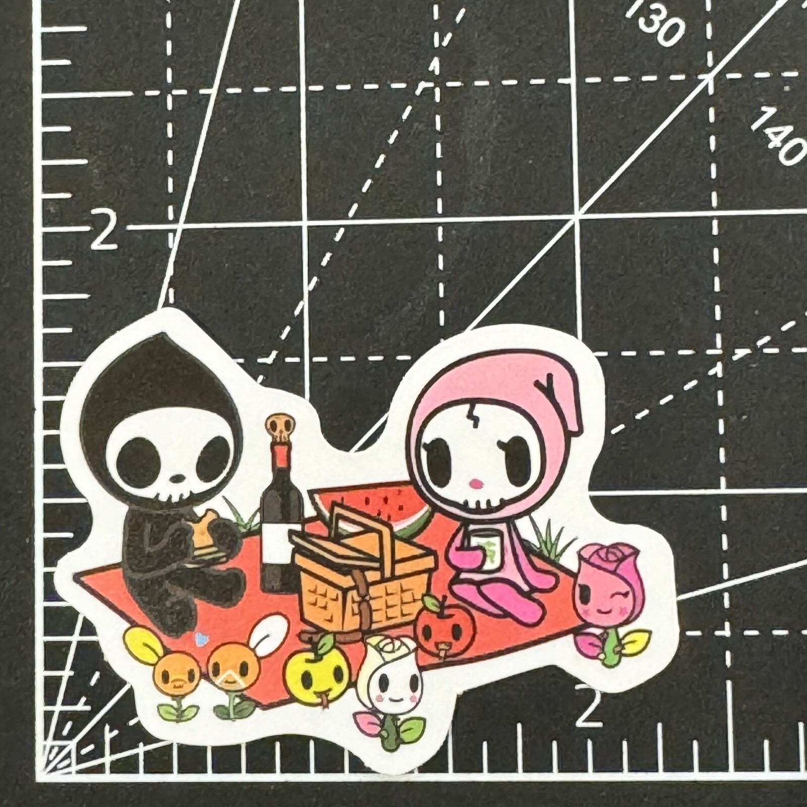 Adios and Ciao Ciao Picnic – Til’ Death Do Us Part Vinyl Decal Sticker Bomb EMO