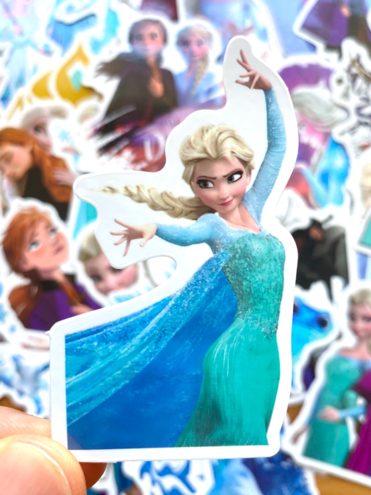 5-50 pcs Frozen Stickers, Cute Disney Princess Elsa Anna Olaf Laptop Decals