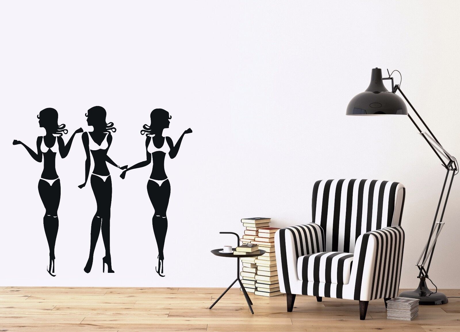Vinyl Decal Decor for Dressing of Women’s Clothes Store Room Wall Sticker (n565)
