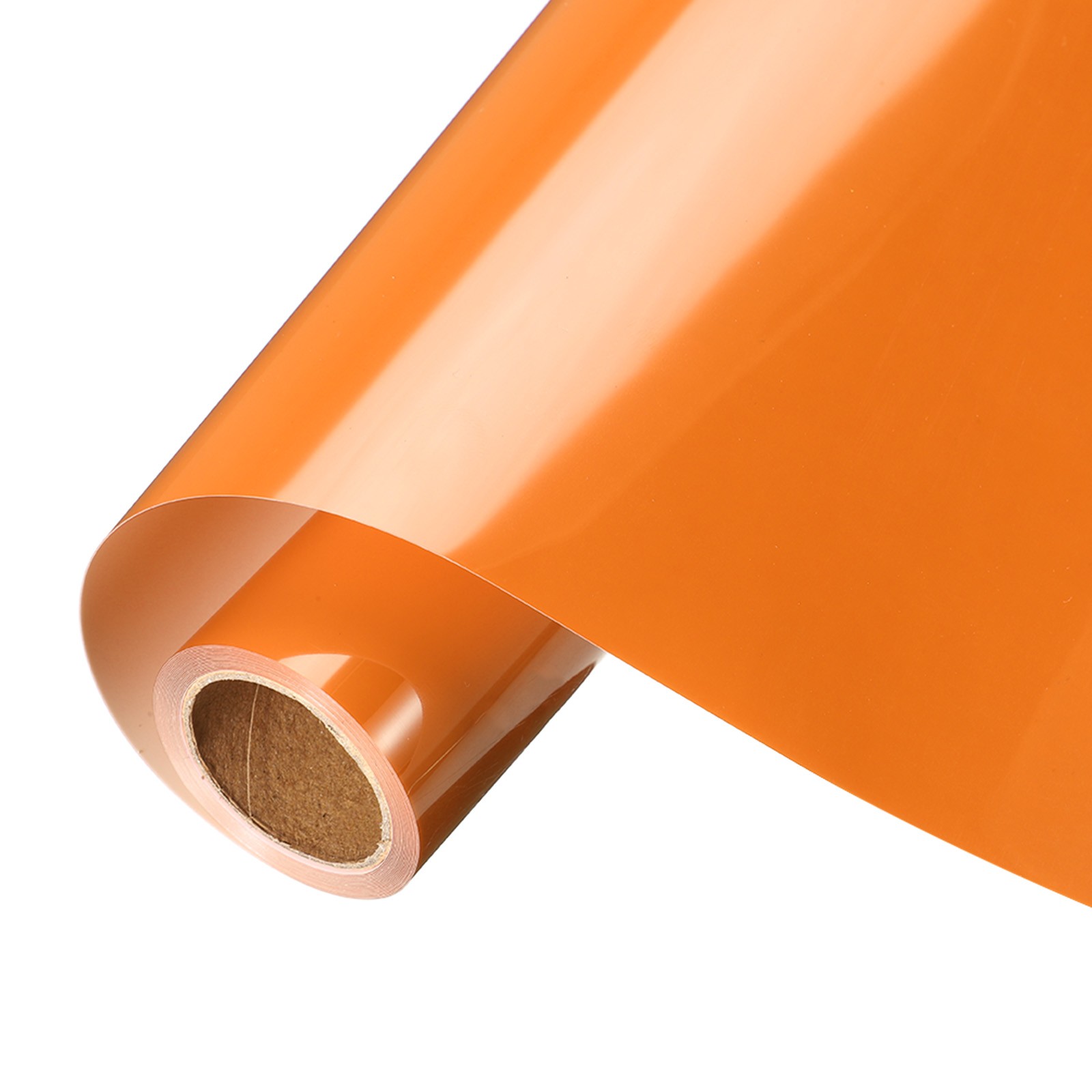 Dark Orange Permanent Vinyl, 12 Inch x 8ft Vinyl Roll