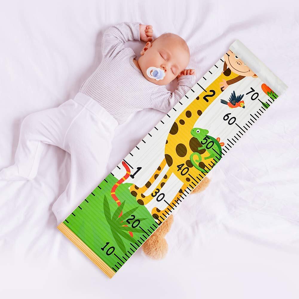 Kids Growth Chart Height Chart For Child Height Measurement Wall Hanging Rulers