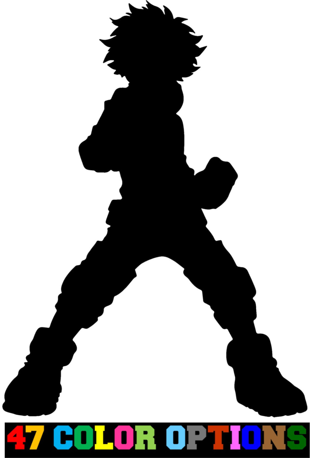Vinyl Decal Truck Car Sticker Laptop – Anime My Hero Academia Izuku