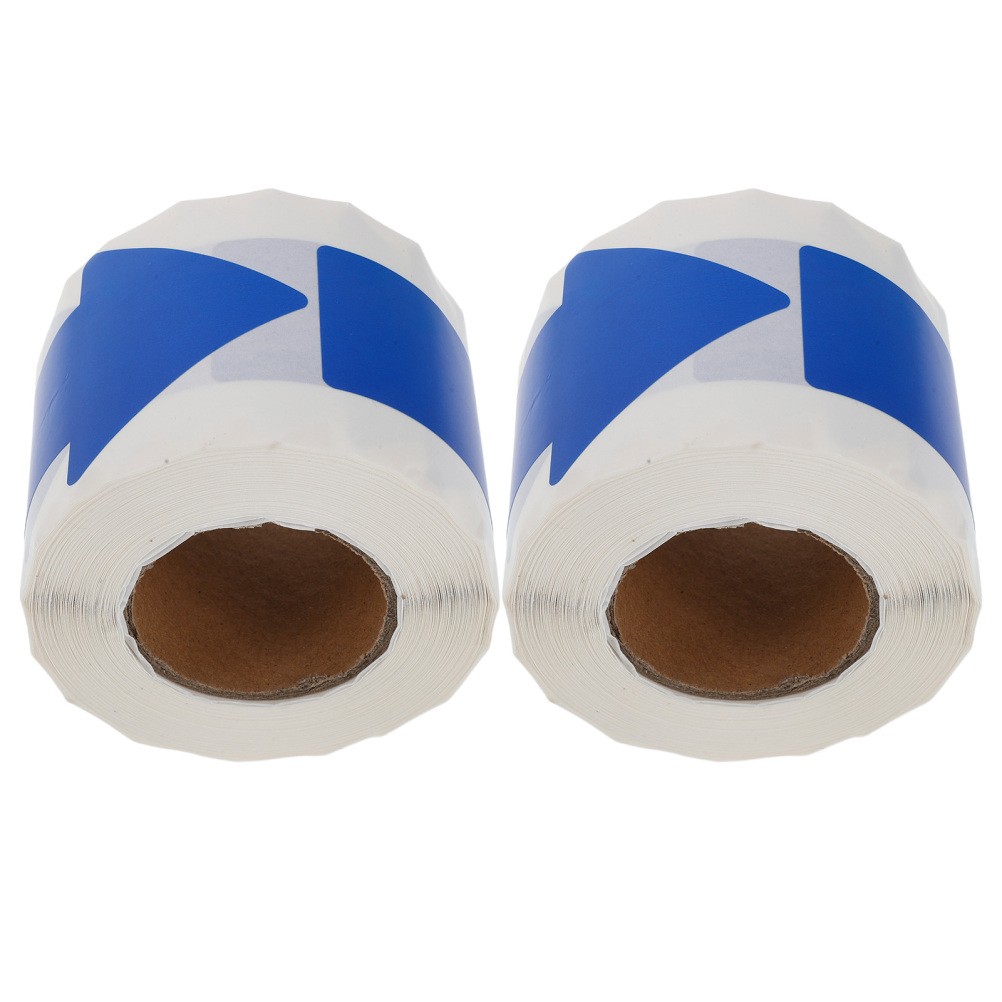 Flow Direction Arrow Tape Blue for Pipe Marking with Industrial Grade Adhesive