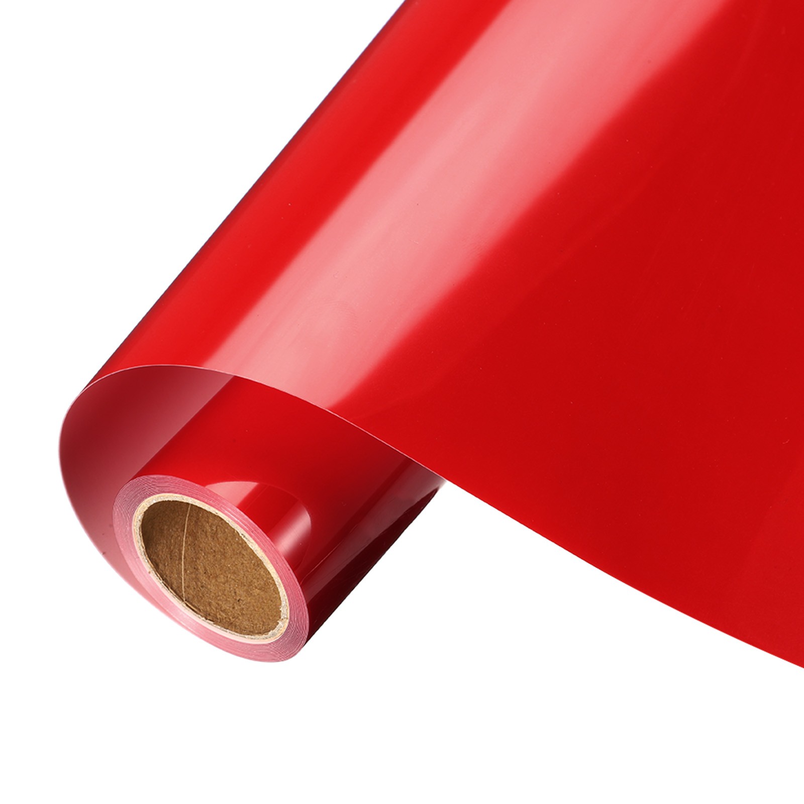 Bright Red Permanent Vinyl, 12 Inch x 8ft Vinyl Roll