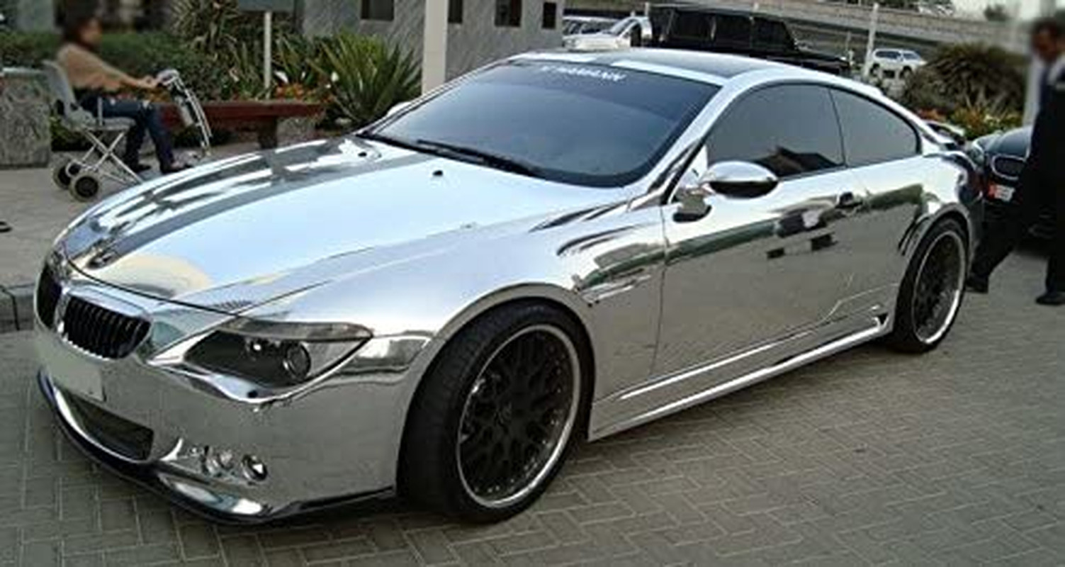 12»X78»Chrome Mirror Silver Vinyl Wrap Sticker Decal Film Sheet,Self-Adhesive