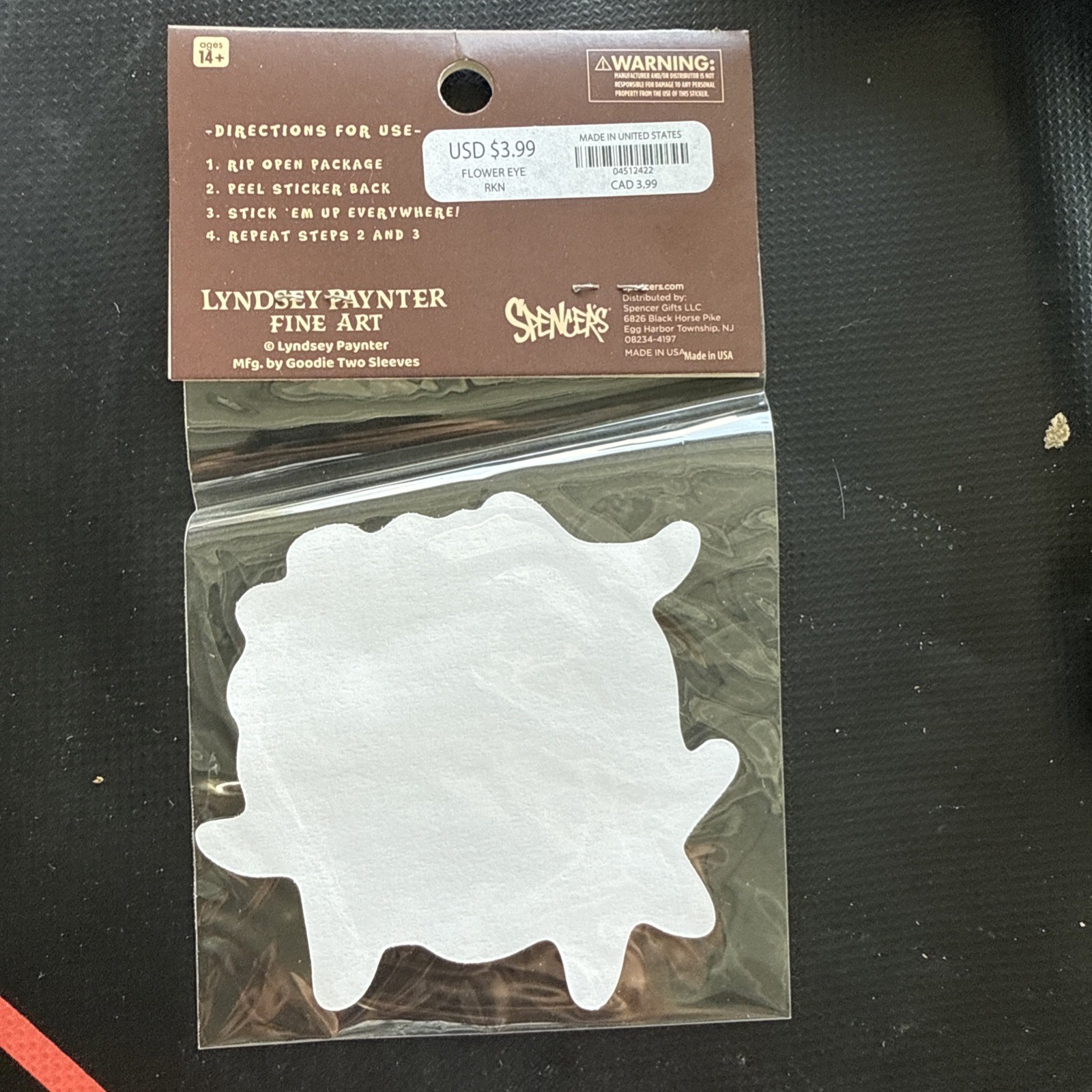 3.5″ x 4” Lyndsey Paynter Decal Vinyl Sticker Fine Art ($3.99 retail price)