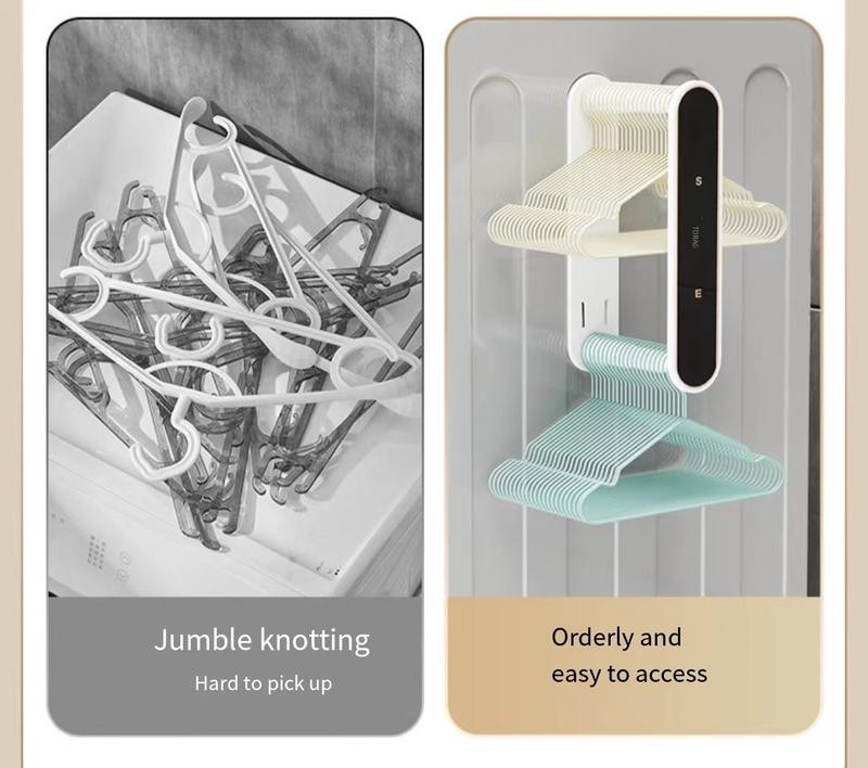 Hanger Stacker Hanger Organizer Space Saver for Closet Laundry Room Wardrobe
