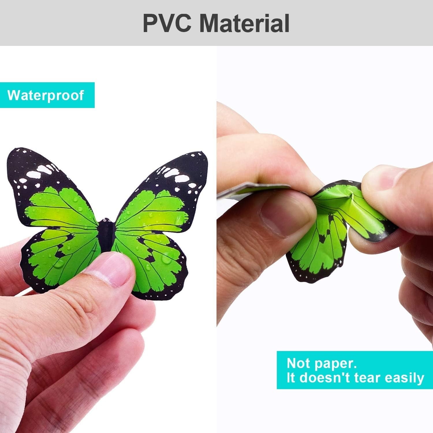 Vibrant 80 Pcs Butterfly Wall Stickers – Perfect for Kids’ Rooms & Parties