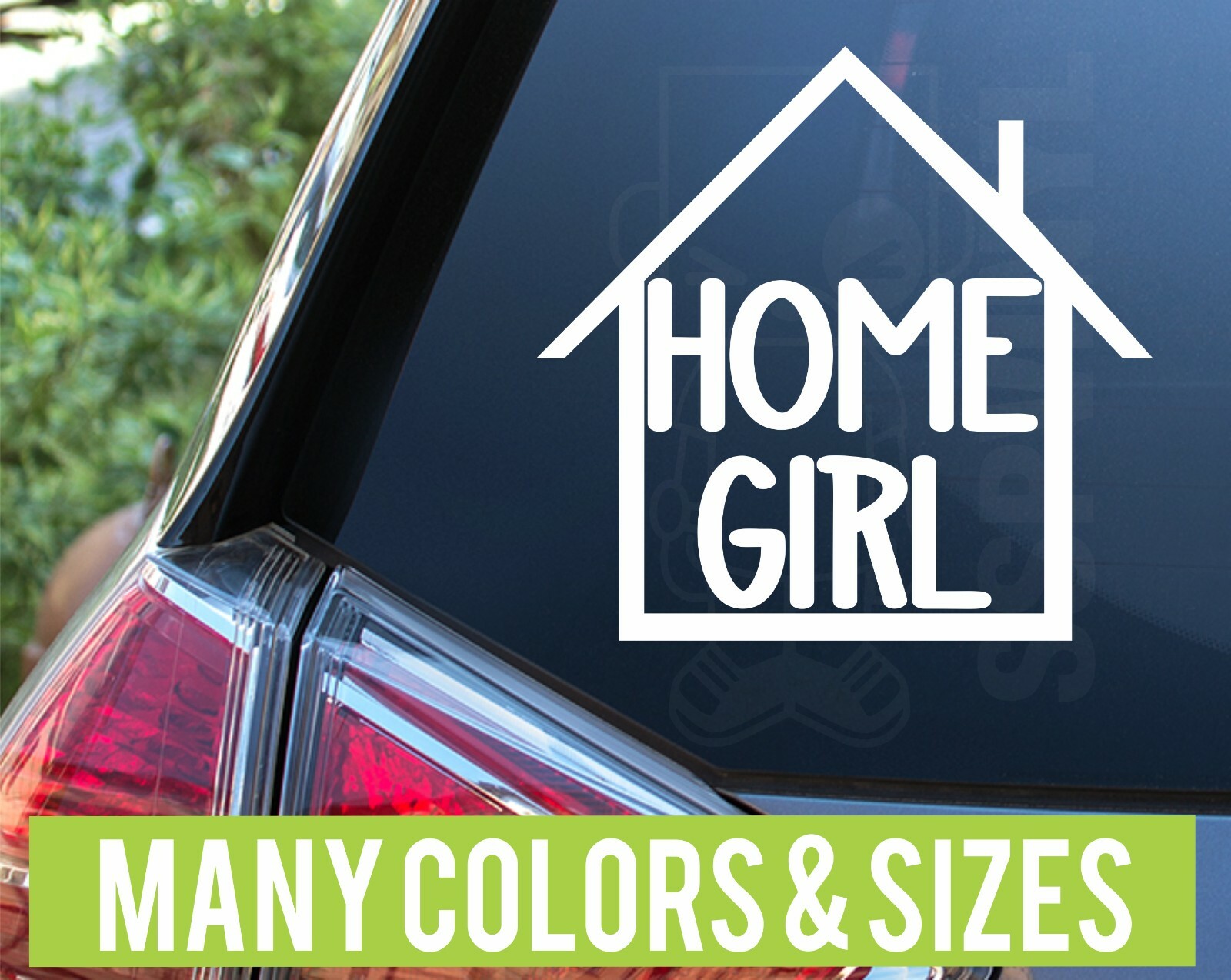 Home Girl Realtor Real Estate Car Planner Tumbler Laptop Vinyl Decal Sticker