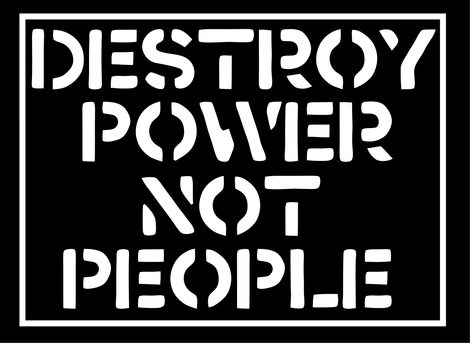 4×3″ Crass Anarchy Sticker Anti government Discharge Subhumans Leftover Crack