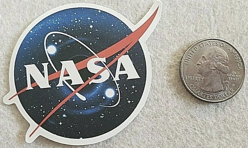 Nasa Sticker Decal Awesome Space Theme Multicolor Great Stocking Stuffer Idea