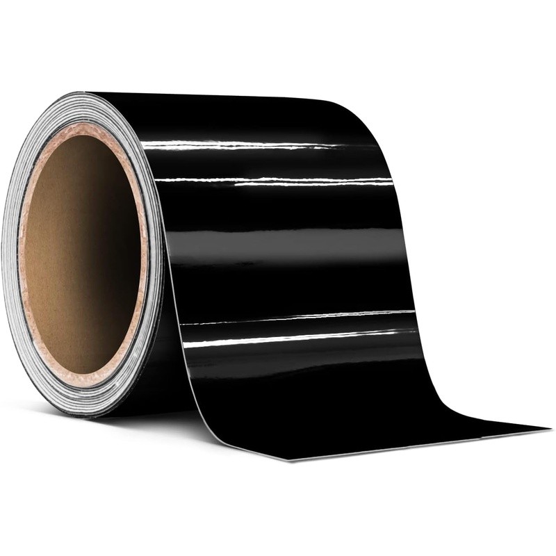 Durable High Gloss Vinyl Wrap Cars Walls Mirrors Laptops Removable Adhesive New