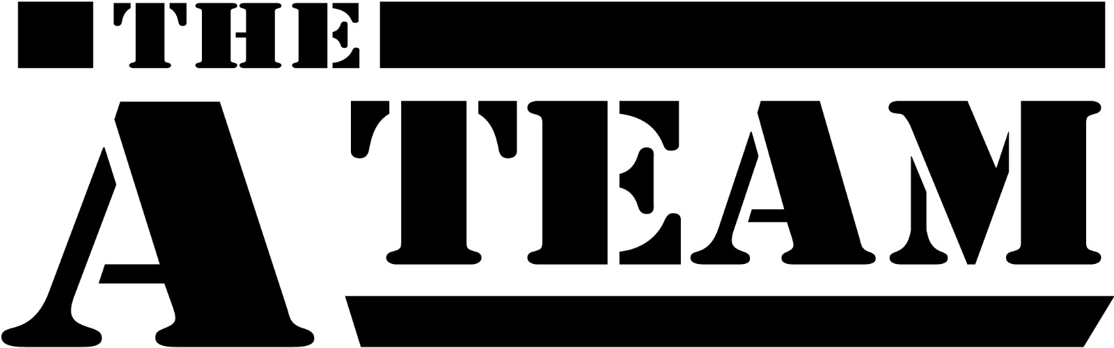The A-Team VINYL DECAL Mr T Ateam 80’s TV, combat, fun