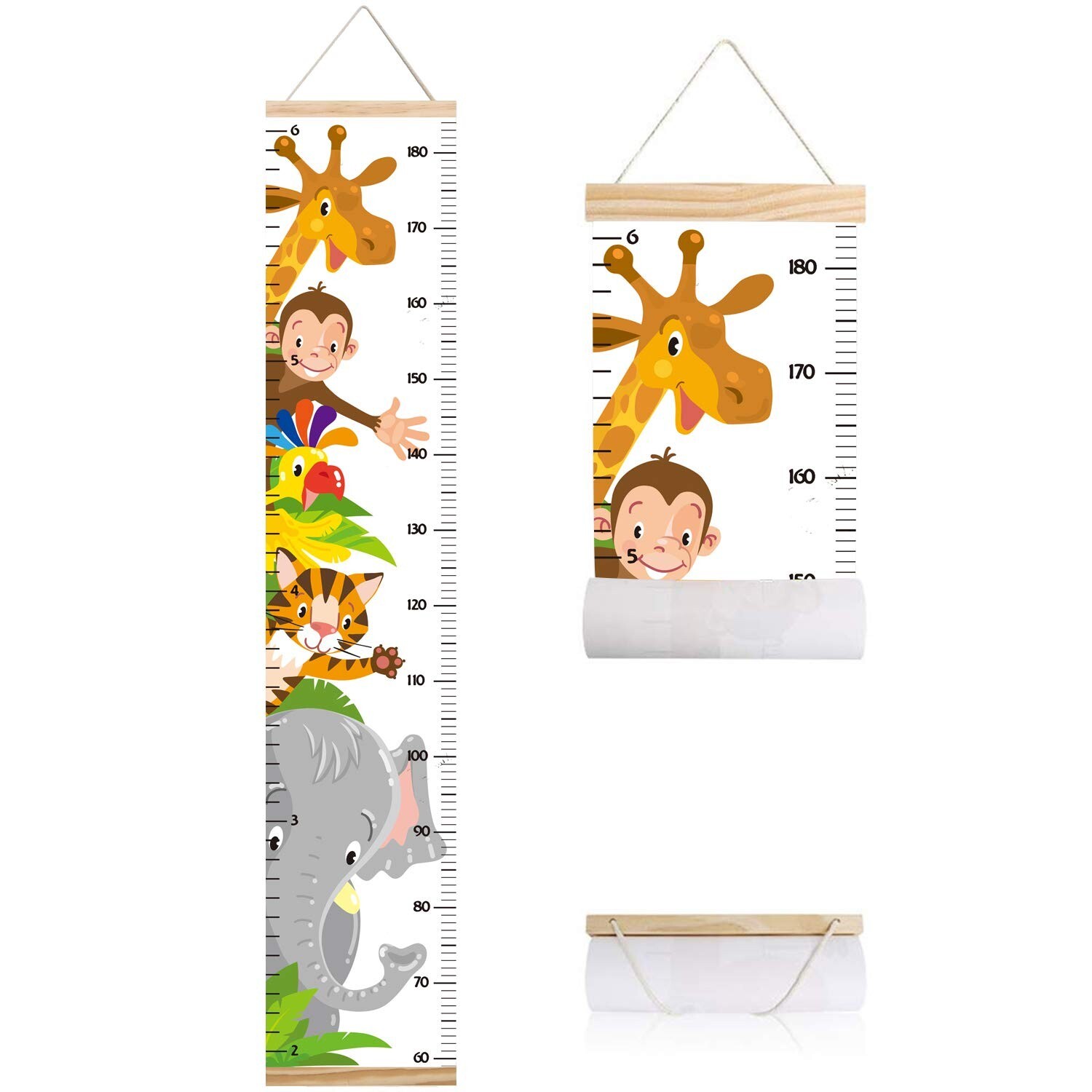 Kids Growth Chart Height Chart For Child Height Measurement Wall Hanging Rulers