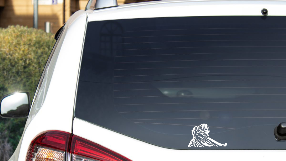 Halo Game AR Assault Rifle Decal Vinyl Sticker