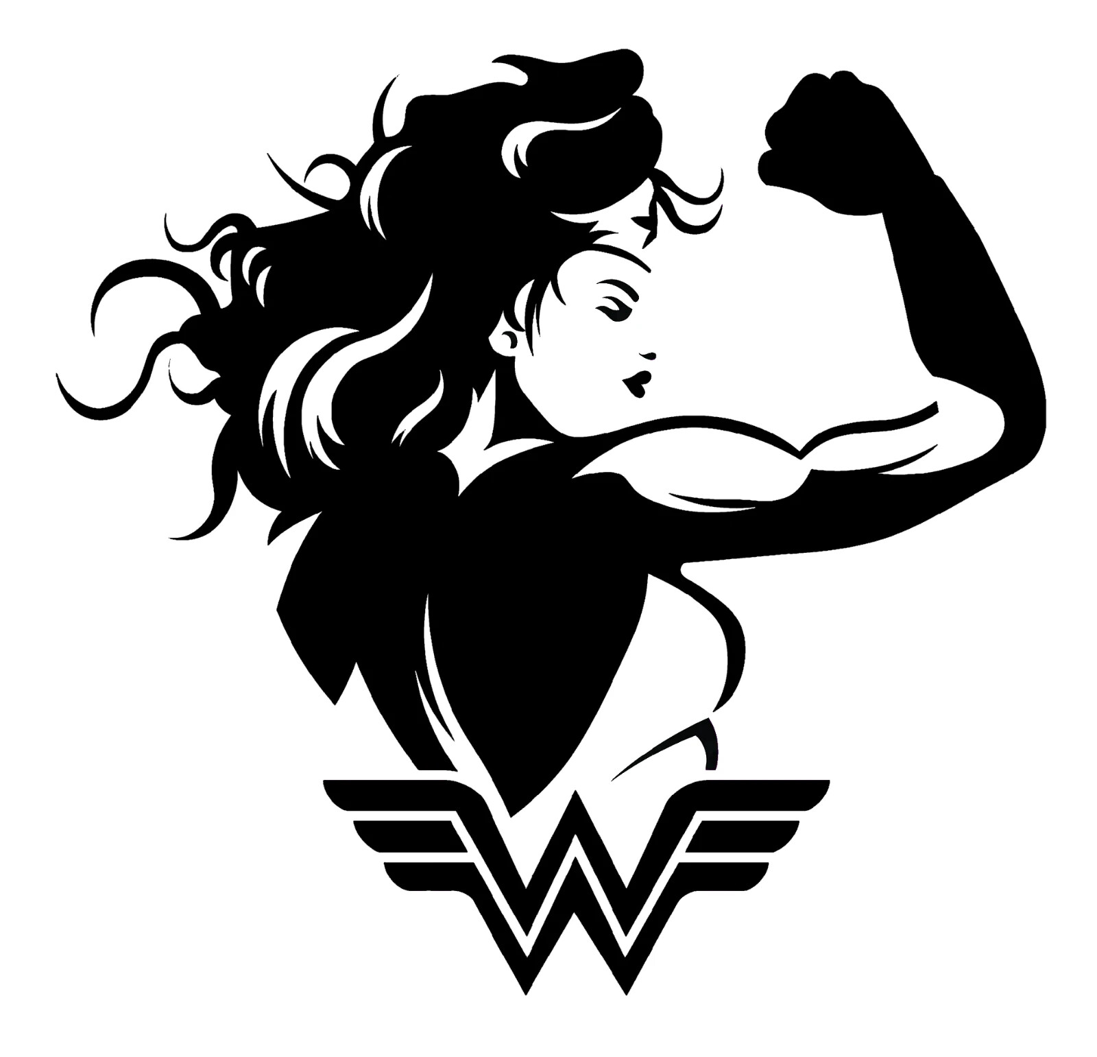 Vinyl Decal Car Truck Sticker Wall DC Justice League – Wonder Woman v8