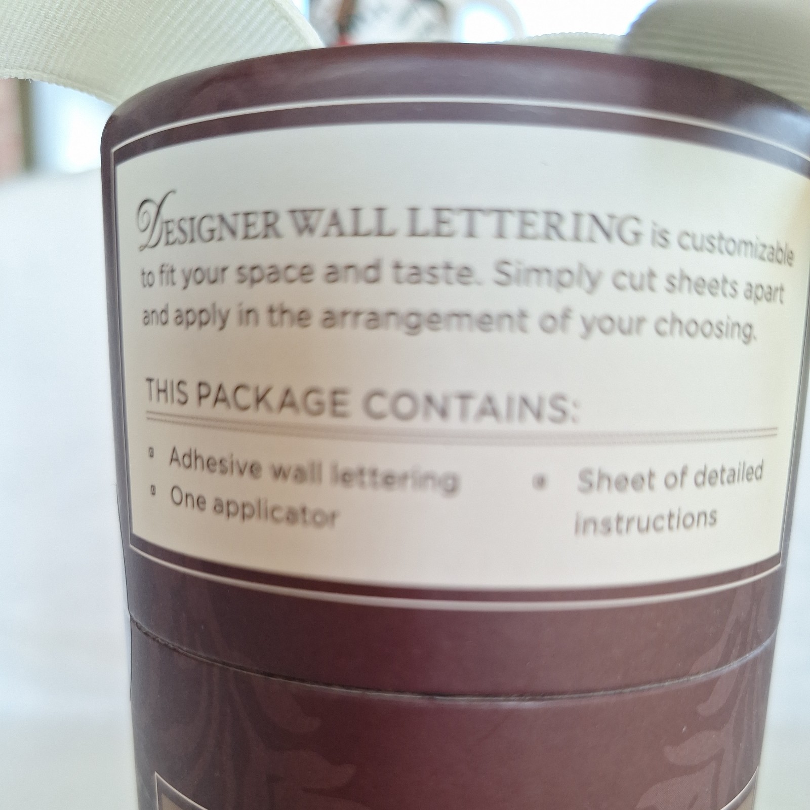 Designer Wall Lettering «Family Is A Gift That Lasts Forever» NIP