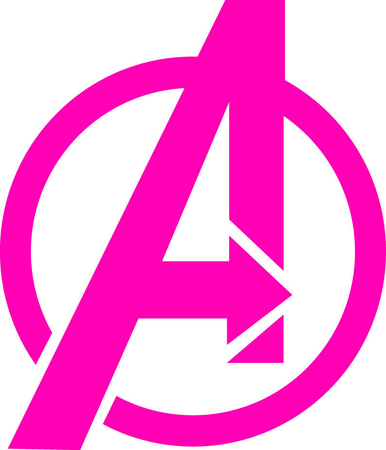 Avengers «A» Decal Vinyl Sticker 3 Inches Tall Choose your Color! Marvel Comics