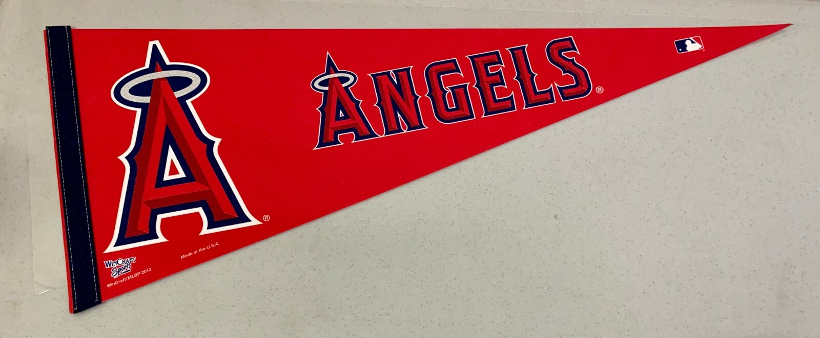 Los Angeles Angels Baseball MLB Classic 12″x30″ Team Pennant Room Decor Flag