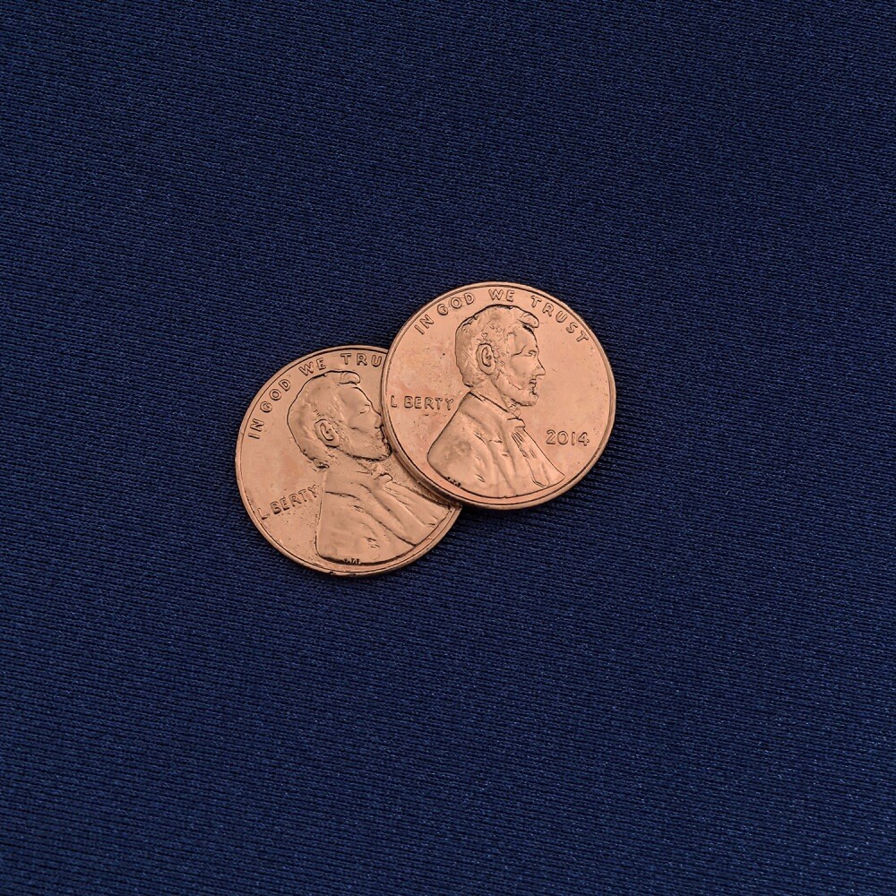 Two Sided Trick Coin – Penny – Two Faced – Double Headed Coin Free Shipping