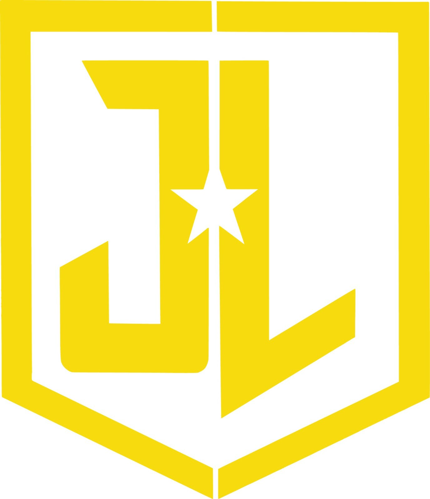 Justice League of America Vinyl Decal Choose Size & Color DC comics sticker