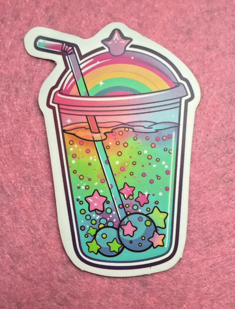 Choose Your Own $.99 Rainbow candy Creative Stickers Waterproof Decals Scrap